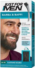 Zdjęcie Just For Men Moustache & Beard Dla Mężczyzn M-45 Dark Brown 1szt. - Oleśnica