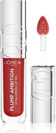 L’Oréal Paris Plump Ambition Błyszczyk Do Ust Nadający Objętość Z Kwasem Hialuronowym Odcień 390 Cherry Cherie 5Ml