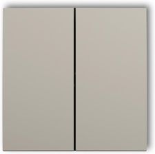 Zdjęcie Karlik Klawisze Podwójne Icon Mini Taupe 2szt. 60DKL2 - Woźniki
