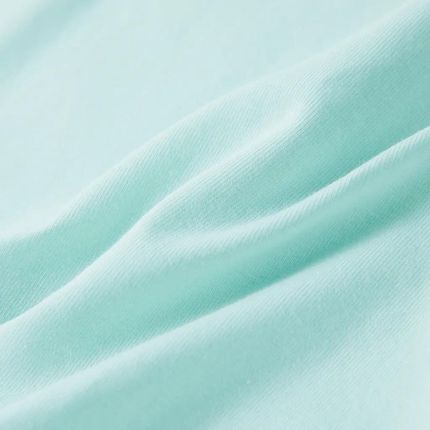 Dziecięca koszulka na ramiączkach, jasnomiętowa, 140 - zdjęcie 3