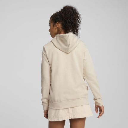 Dziecięca Bluza Puma Ess NO. 1 Logo Hoodie TR G 68489787 – Beżowy - zdjęcie 2