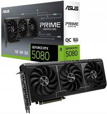 Karta graficzna ASUS GeForce RTX 5080 Prime OC 16GB GDDR7 DLSS4 (PRIMERTX5080O16G)