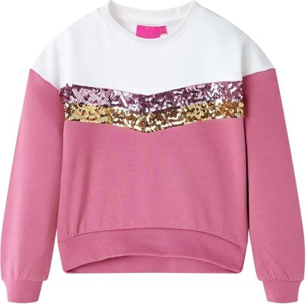 Bluza dziecięca, malinowa, 128