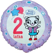 Zdjęcie Balon Foliowy Kicia Kocia Dekoracja Na Urodziny 2 Latka Kotek 18 Godan - Józefów