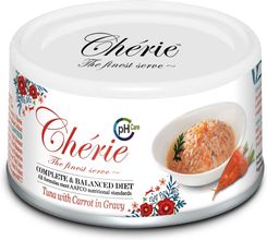 Chérie Premium W Sosie Tuńczyk Z Marchewką 3X80G