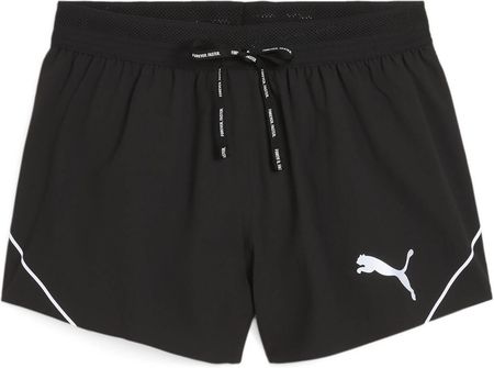 Szorty damskie Puma RACEDAY ULTRAWEAVE 3 SPLIT czarne 52664801