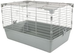 Panama Pet Klatka Dla Gryzoni I Królika 69X44,5X43Cm Biało/Szara