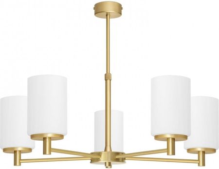 Mn Interiors Złoty Regulowany Żyrandol Do Salonu Kr-S5Ard (Mnkrs5Ard)