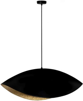 Sigma Zawieszana Lampa Nad Stół Sona Kapelusz Kuchenna Czarna Złota (41097)