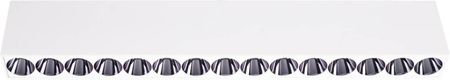 Maxlight Jadalniana Lampa Sufitowa X-Line Led 20W 3000K Listwa Biały Czarny (C0255)