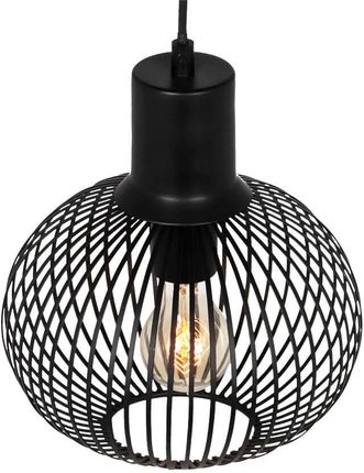 Trio Druciana Lampa Wisząca Gila Zwis Do Jadalni Czarny (365700132)