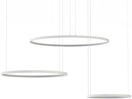 Nowodvorski Potrójna Lampa Wisząca Pierścienie Circolo Led 45W 3000K Biały (11602)