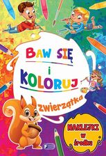 Zdjęcie Zwierzątka. Baw Się I Koloruj - Poniec