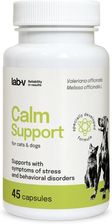 Lab-V Calm Support Wspomaganie Przy Objawach Stresu I Zaburzeniach Behawioralnych 45kaps.