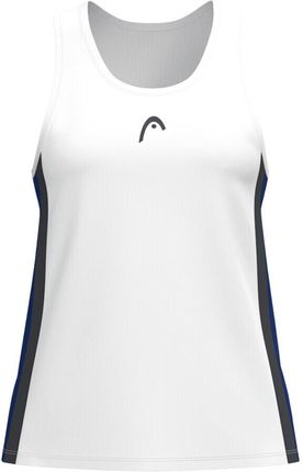 Dziewczęca koszulka Head  CLUB 25 Tank Top Girls Royal/White 128 cm