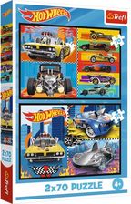 Zdjęcie Trefl Puzzle Hot Wheels 2x70el. Samochodziki 34442 - Krzeszowice