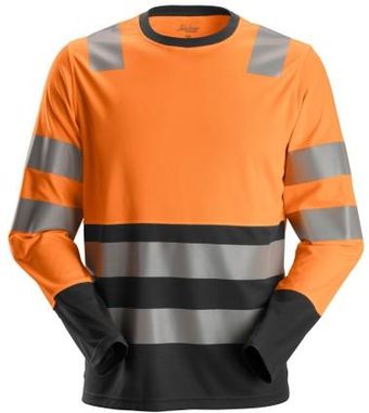 Snickers Workwear T-Shirt Odblaskowy Z Długimi Rękawami 2433 - zdjęcie 2