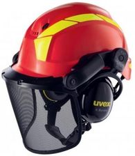 Uvex Kask Ochronny Do Prac W Lesie - Zestaw Pheos Forestry