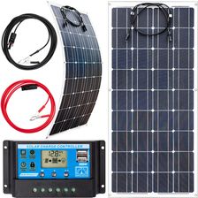 Zdjęcie Volt Zestaw Solarny Flexi 100W + Panel 100W + Regulator Napięcia 10A - Choroszcz