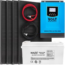 Zdjęcie Volt Inwerter Panel 230V-Mppt + Akumulator 150Ah 2000W - Czarna Białostocka