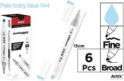 Zdjęcie Bic Markery Akrylowe 12 Sztuk 6 Kolorów X 2szt. Intensity Classic Paint - Czempiń