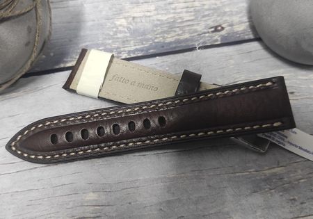 Morellato Skórzany pasek do zegarka 22 mm A01X6023E22032CR22 brązowy - zdjęcie 2