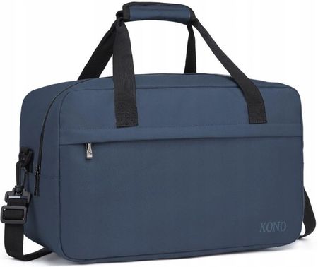 Torba do Samolotu 40x20x25 Podręczna Ryanair podróżna granatowa Kono Kebo