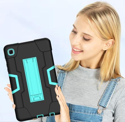 Nikcorp Etui Do Samsunga Galaxy Tab A8 10,5” Z Podstawką Turkusowy - zdjęcie 3