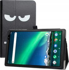 Amazon Etui Toscido P20 Czarne Buźka Napis Zamykane Z Klapką