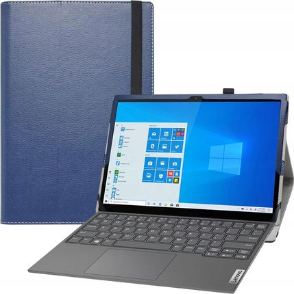 Amazon Etui Lenovo Yoga Duet 7I 13 Cali Granatowy Ekoskóra Z