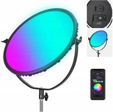 Lampa Okrągła LED Edge-Lit RGB Bluetooth VLOG 65W 18