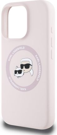 Karl Lagerfeld Oryginalne Etui Magsafe Iphone 16 Pro Max Różowy Pokrowiec - zdjęcie 6