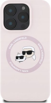 Karl Lagerfeld Oryginalne Etui Magsafe Iphone 16 Pro Max Różowy Pokrowiec - zdjęcie 2