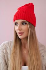 Zdjęcie Czapka damska Irmina K333 czerwona - Łódź