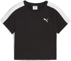 Damska Koszulka z krótkim rękawem Puma T7 Baby Tee 62980201 – Czarny