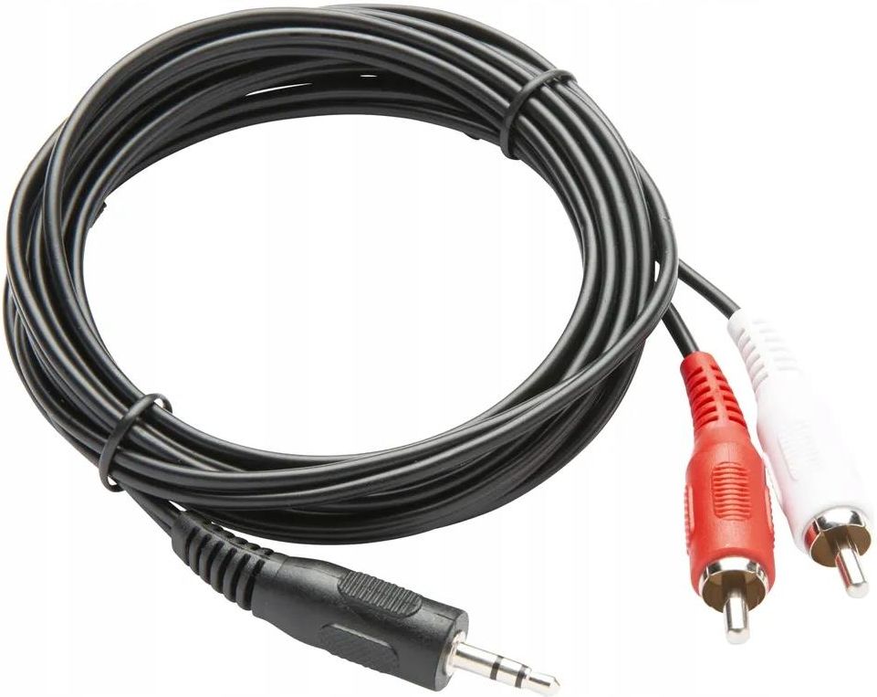 Pl Audio Jack Lexman Przewód audio Jack 3.5mm 2RCA 2m - Opinie i ceny na Ceneo.pl