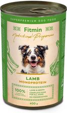 Fitmin Program Karma Mokra Z Jagnięciną Dla Psów 400g