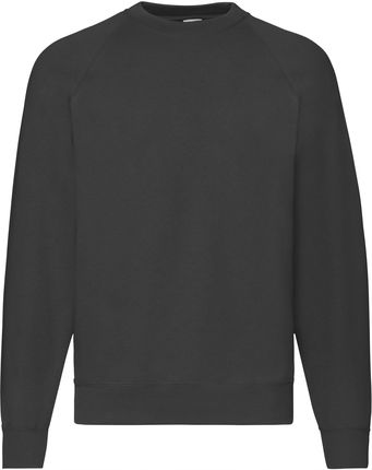 Bluza Męska Raglan Sweat Czarny r. 4XL