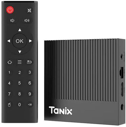 Tanix X4 Android TV Box Odtwarzacz sieciowy Amlogic S905X4 4GB/32GB - zdjęcie 4