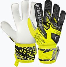 Zdjęcie Rękawice Bramkarskie Reusch Attrakt Solid Safety Yellow/Silver - Szamocin