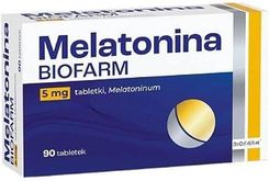 Zdjęcie Tabletki Biofarm Melatonina 5mg 90szt. - Tuchola