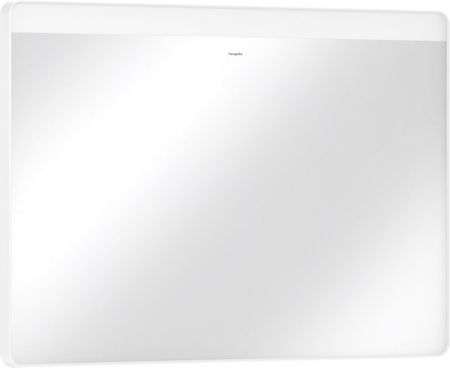 HANSGROHE Xarita Lite Q Lustro z górnym oświetleniem LED 100 x 70 cm , włącznik ścienny biały mat 54959700