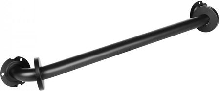 Poręcz prosta, uchwyt dla niepełnosprawnych Sanjo 32-PP30B 30cm czarna rurka fi 32mm - zdjęcie 2