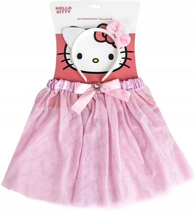 Hello Kitty spódniczka tiulowa opaska do włosów Uszy