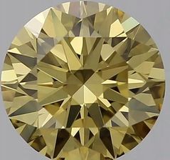 Diament 1,40 Ct Okrągły Lab Fancy Intense Yellow Vs1 Igi Diament Expert