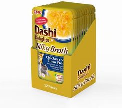 Inaba Cat Dashi Delights Silky Broth Kurczak i tuńczyk 12x40g