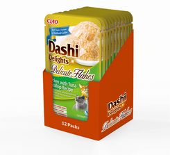 Inaba Cat Dashi Delights Delicate Flakes Kurczak, tuńczyk i przegrzebki 12x40g