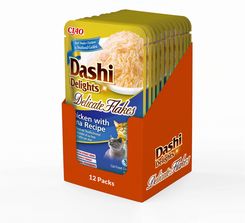 Inaba Cat Dashi Delights Delicate Flakes Kurczak i tuńczyk 12x40g
