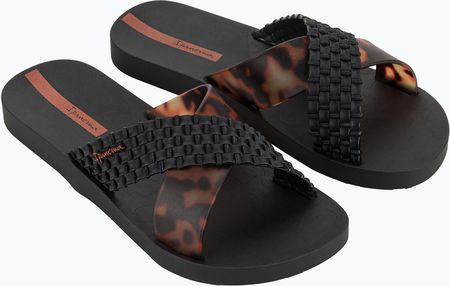Klapki damskie Ipanema Sense Slide black/tortoiseshell Wiosna 2025