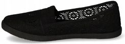 Buty Tenisówki Koronkowe Balerinki Gumka P1